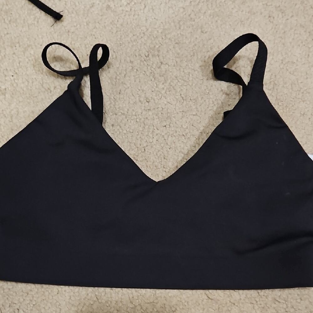 Good American Black Bralette